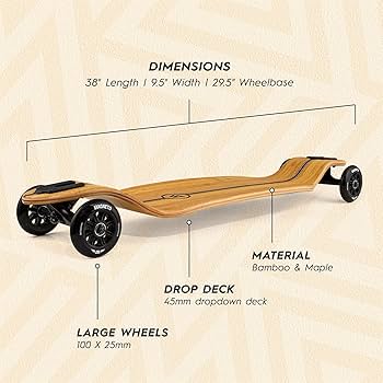 Magneto ロングスケートボード Amazon.co.jp: Magneto Longboards - Bamboo & Fiberglass Drop